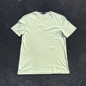 Robert‎ Barakett Montreal Mens Medium M Soft Pale Green Short Sleeve T Shirt Tee